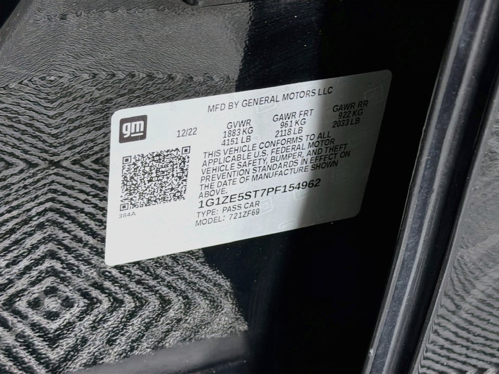 Used 2023 Chevrolet Malibu LT w/ Driver Confidence Package FWD image 32