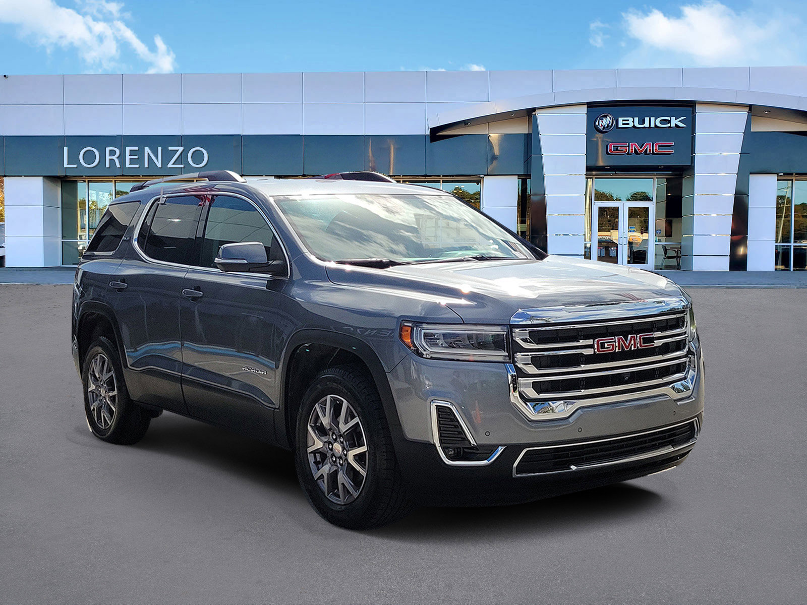 Used 2022 GMC Acadia SLT w/ Technology Package FWD image 3