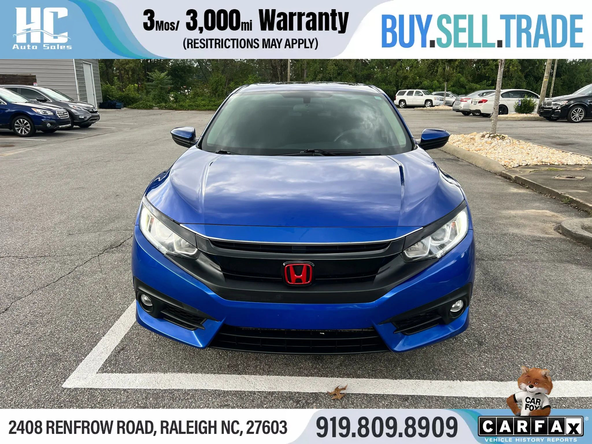 Used 2017 Honda Civic EX-T image 8