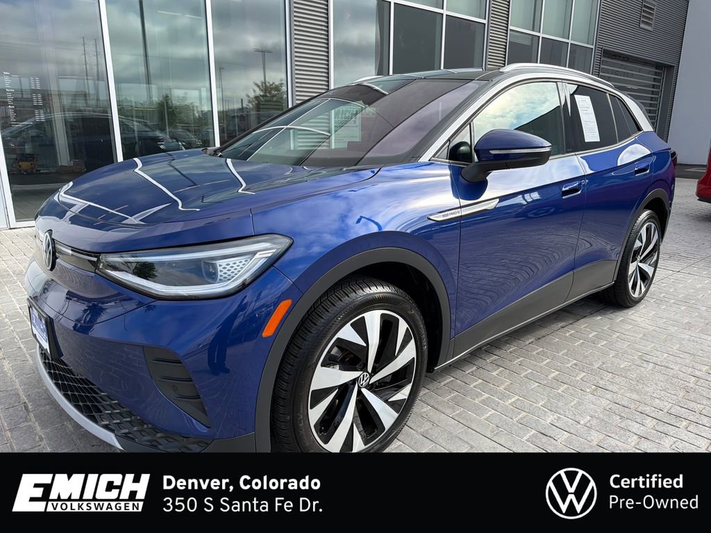 Certified 2021 Volkswagen ID.4 Pro S w/ Gradient Package AWD/4WD image 1