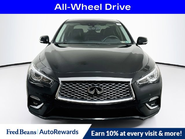 Used 2023 INFINITI Q50 Luxe w/ Cargo Package AWD/4WD image 2