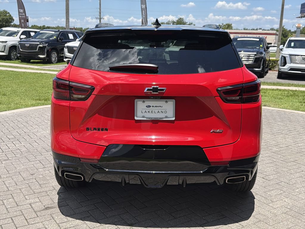 Certified 2023 Chevrolet Blazer RS w/ Driver Confidence II Package FWD image 9
