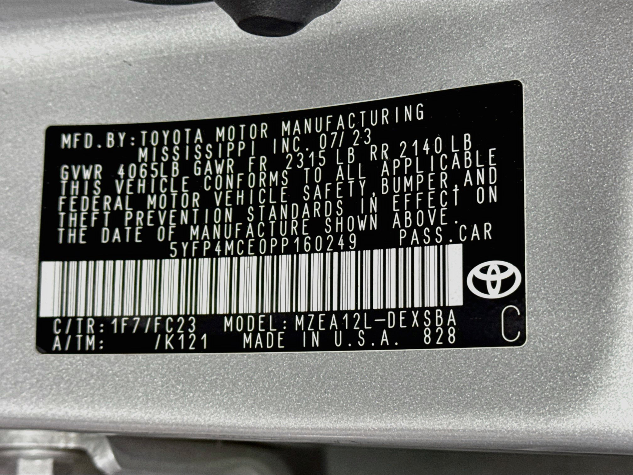 Certified 2023 Toyota Corolla SE w/ SE Premium Package FWD image 32