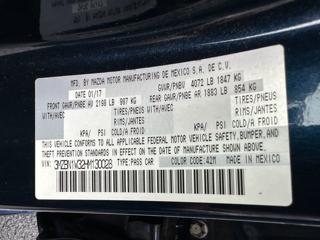 Used 2017 MAZDA MAZDA3 Grand Touring w/ Premium Equipment Package FWD image 41