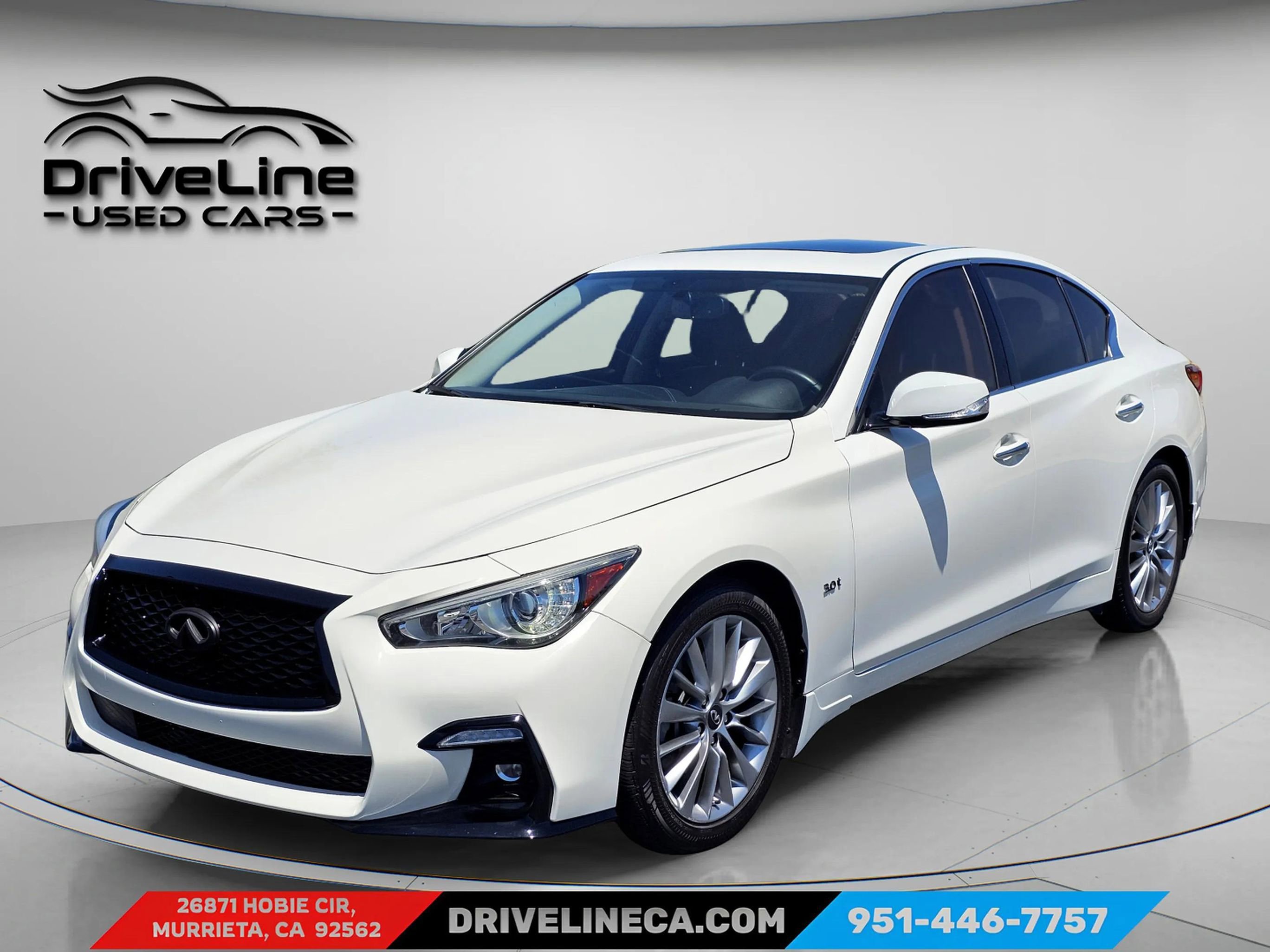 Used 2019 INFINITI Q50 Luxe RWD image 1