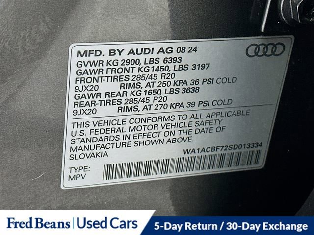 Used 2025 Audi Q7 2.0T Premium w/ Convenience Package image 34