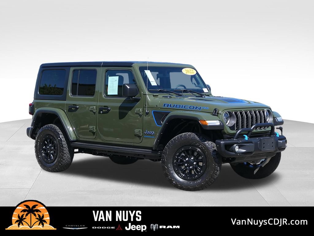 Used 2023 Jeep Wrangler Unlimited Rubicon 4xe AWD/4WD image 1