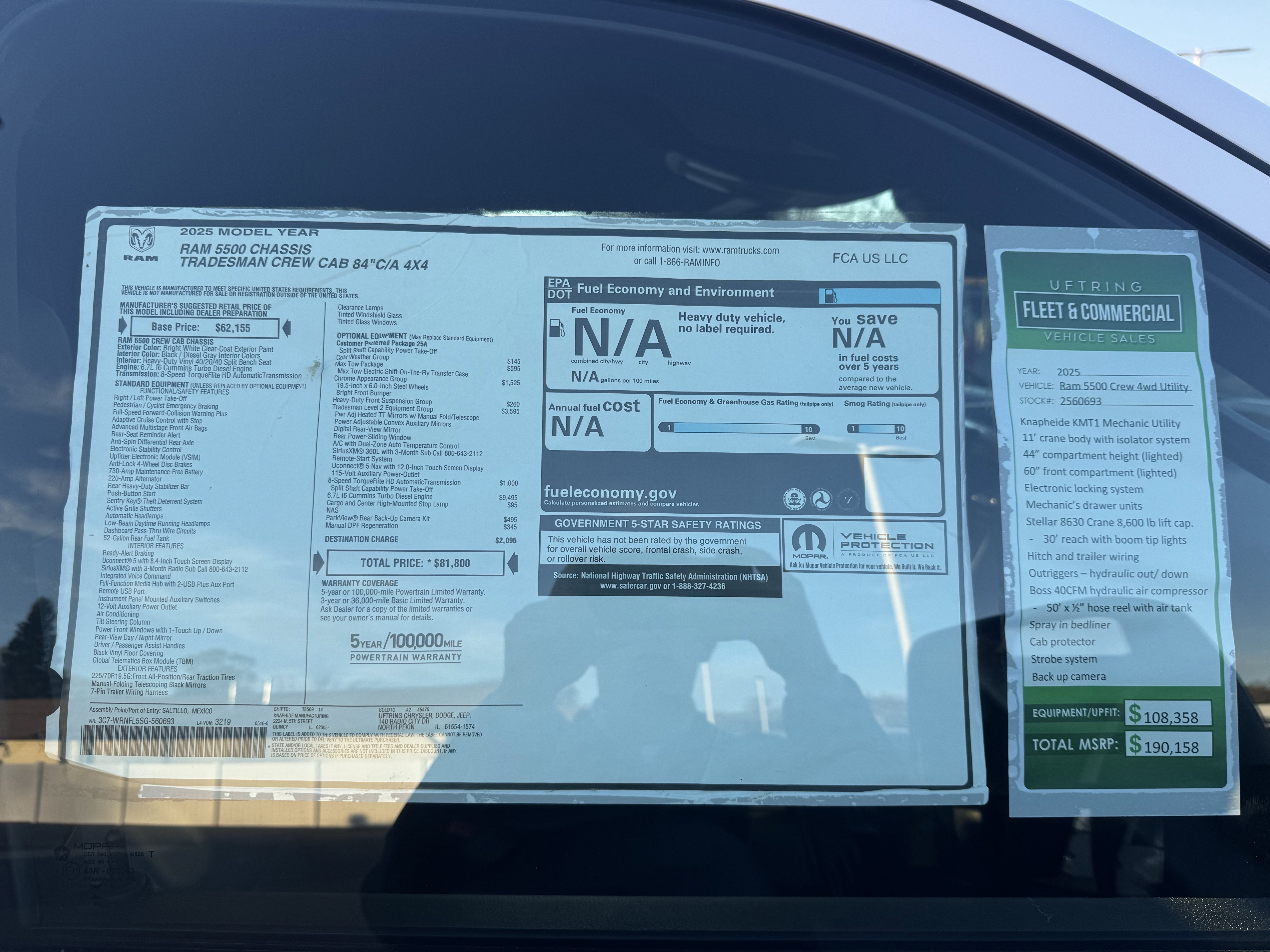 New 2025 RAM 5500 Tradesman image 34