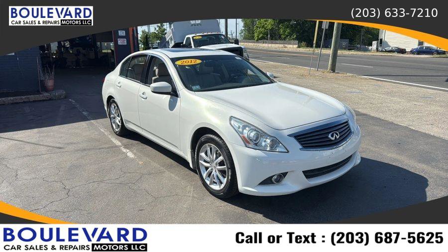 Used 2012 INFINITI G25 x
