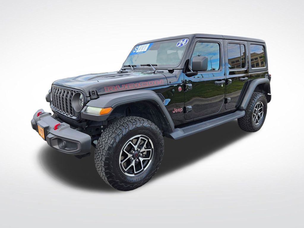 Used 2024 Jeep Wrangler Unlimited Rubicon w/ Technology Group AWD/4WD image 7