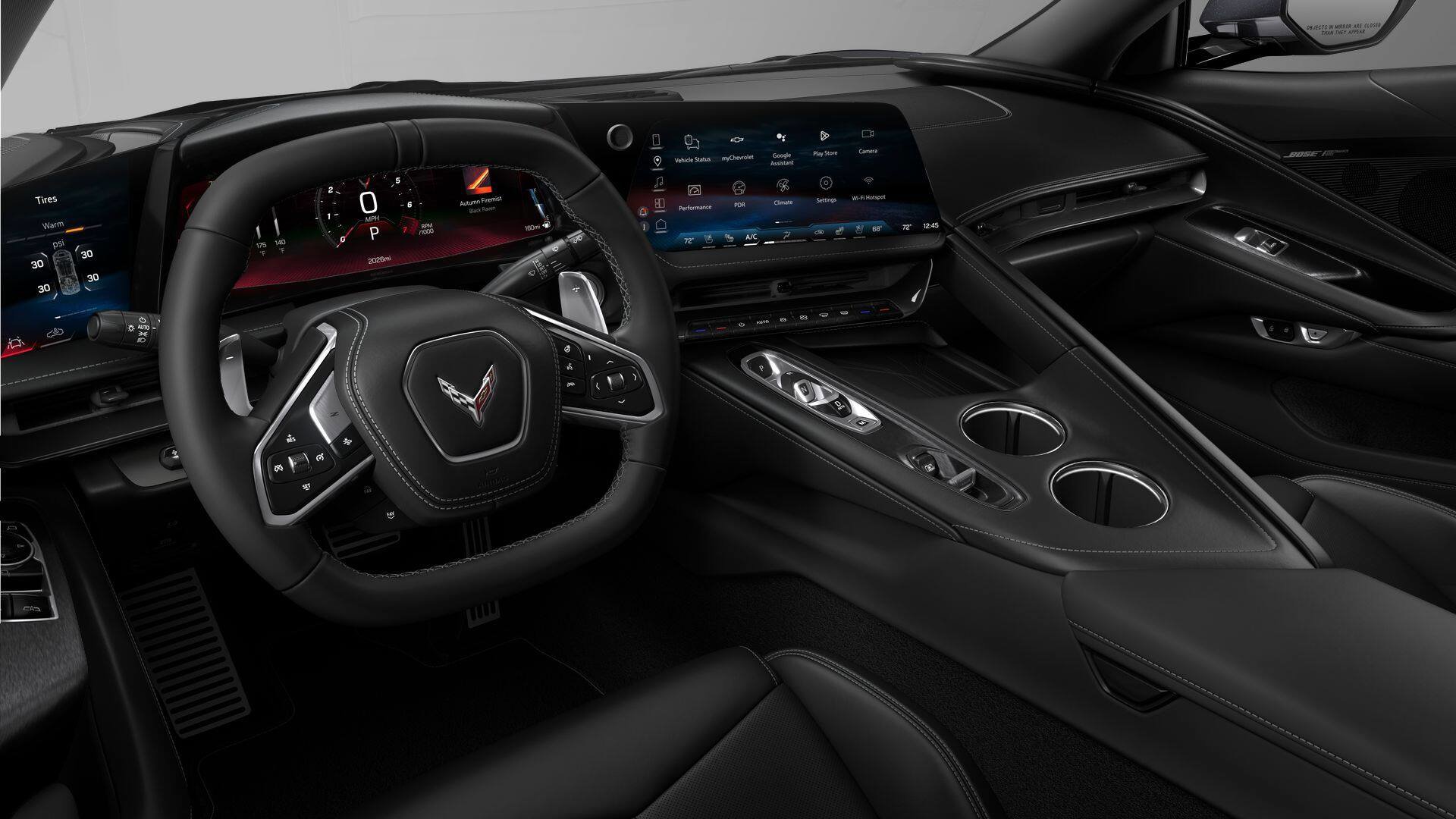 New 2026 Chevrolet Corvette Stingray Preferred Cpe w/ Stealth Interior Trim Package image 34