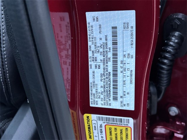 New 2025 Ford Ranger Lariat w/ FX4 Off-Road Package image 35