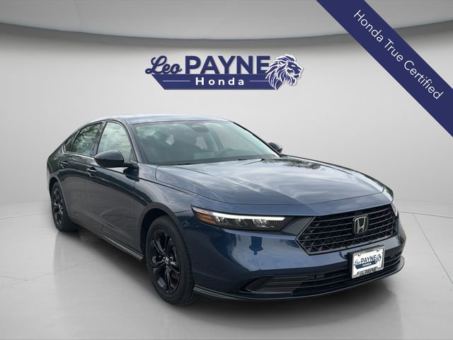 Certified 2025 Honda Accord SE