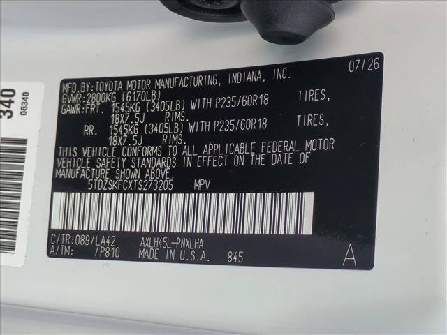 Used 2026 Toyota Sienna Limited AWD/4WD image 27