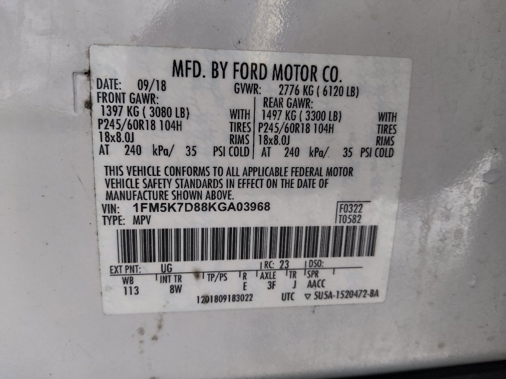 Used 2019 Ford Explorer XLT FWD image 33