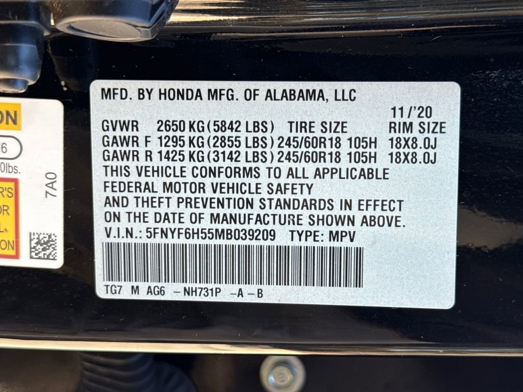 Used 2021 Honda Pilot EX-L image 30