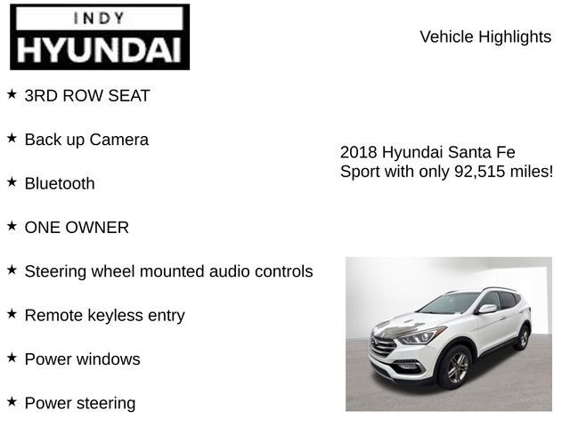 Used 2018 Hyundai Santa Fe Sport w/ 2.4L Value Package 02 image 7