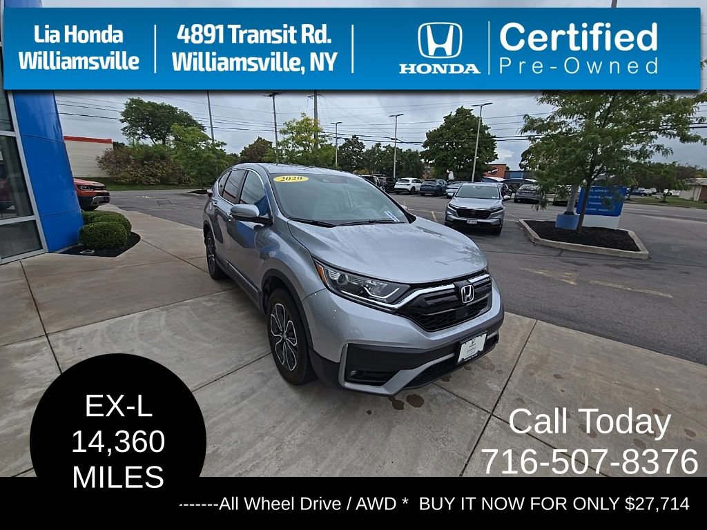 Certified 2020 Honda CR-V EX-L