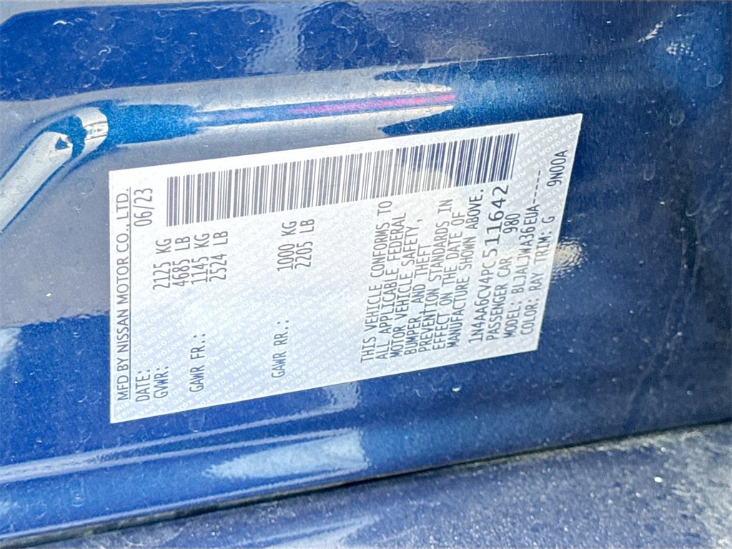 Used 2023 Nissan Maxima SV w/ Floor Mat Group image 30