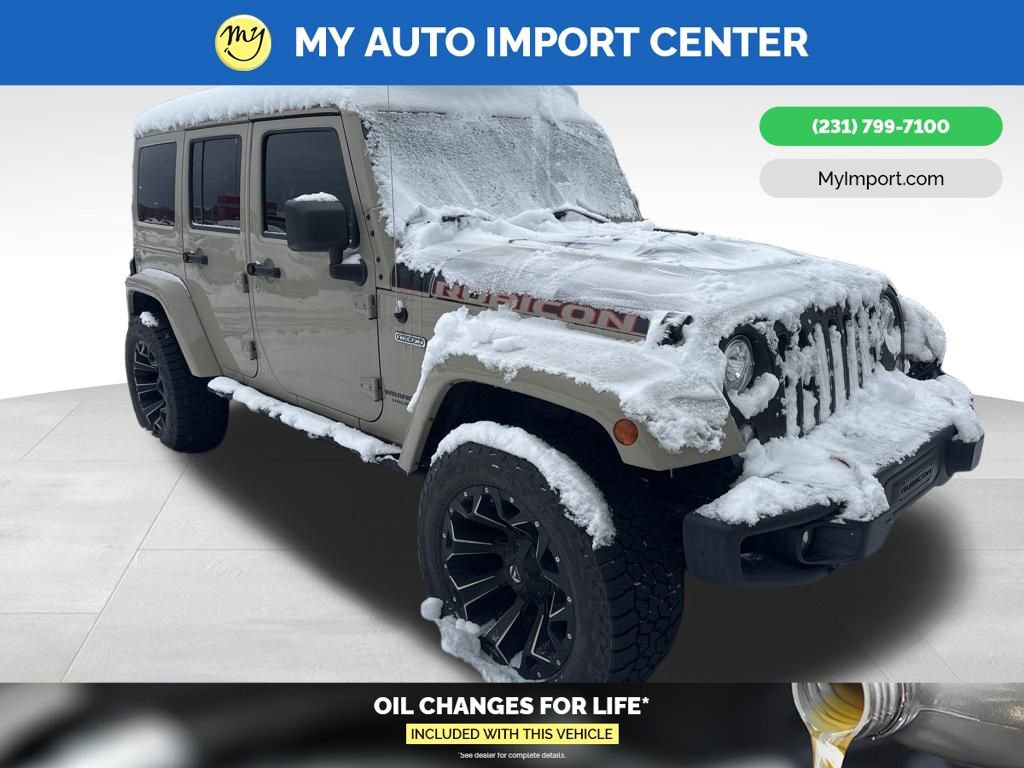 Used 2017 Jeep Wrangler Unlimited Rubicon w/ Quick Order Package 23Z Recon