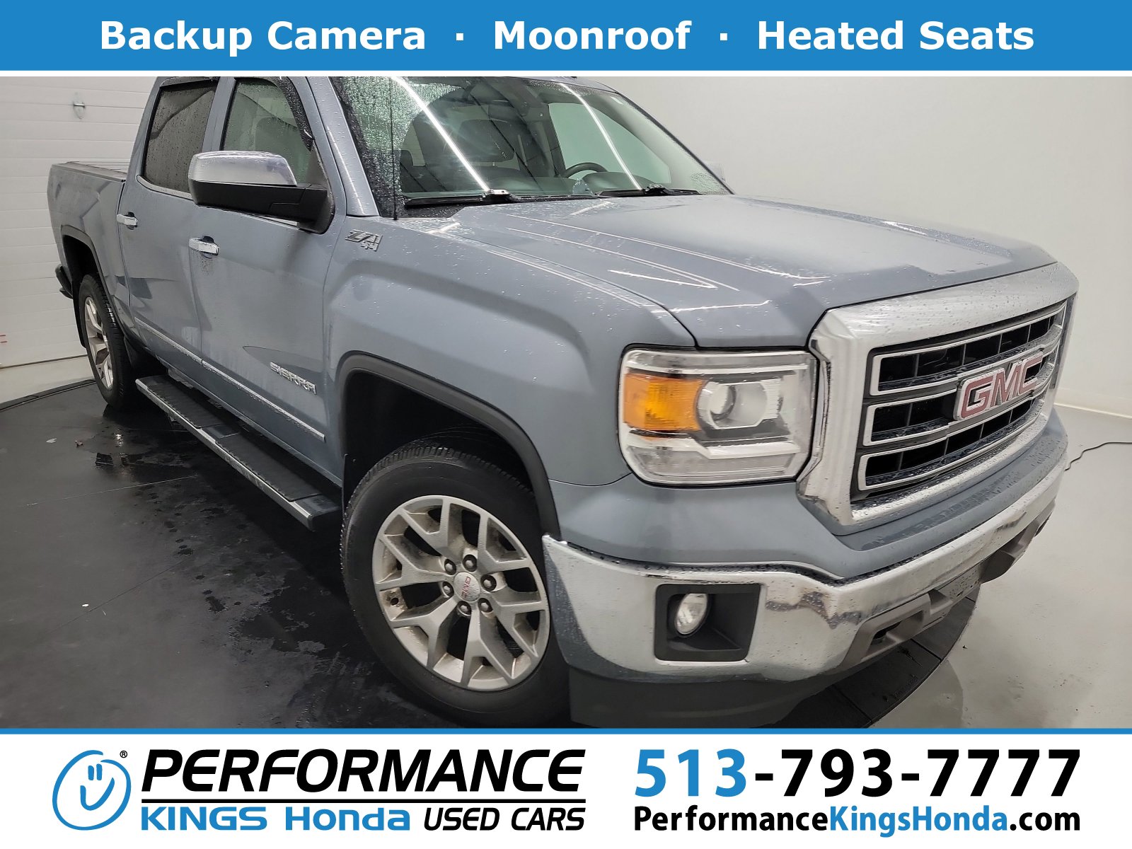 Used 2015 GMC Sierra 1500 SLT w/ SLT Crew Cab Value Package image 1