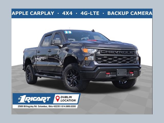 Used 2023 Chevrolet Silverado 1500 Custom Trail Boss w/ 2.7L Blackout Package