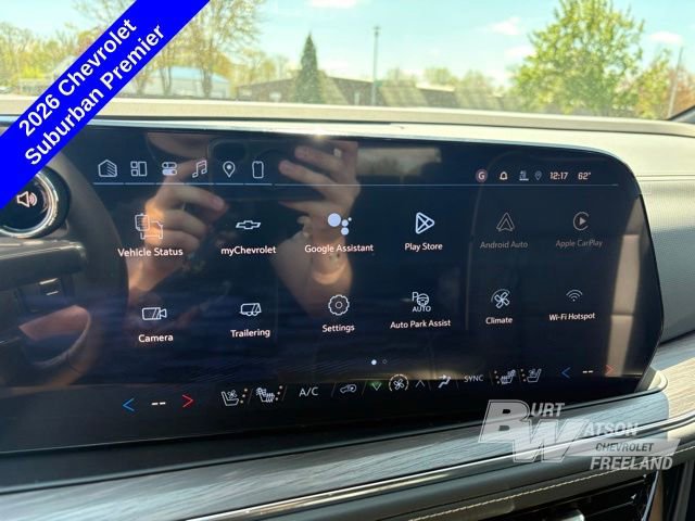 New 2026 Chevrolet Suburban Premier w/ Sun And Tow Package AWD/4WD image 16