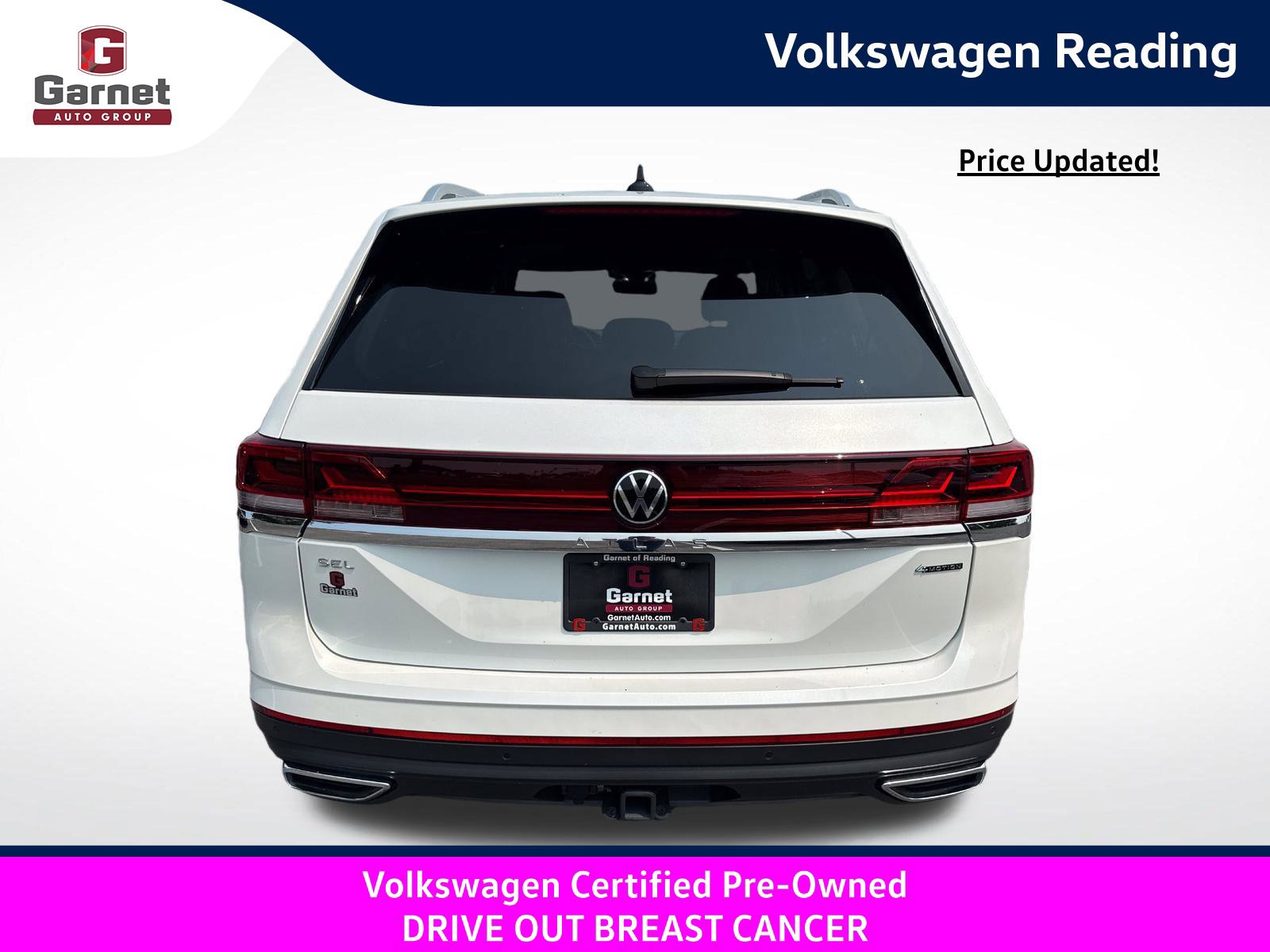 Certified 2026 Volkswagen Atlas SEL AWD/4WD image 4