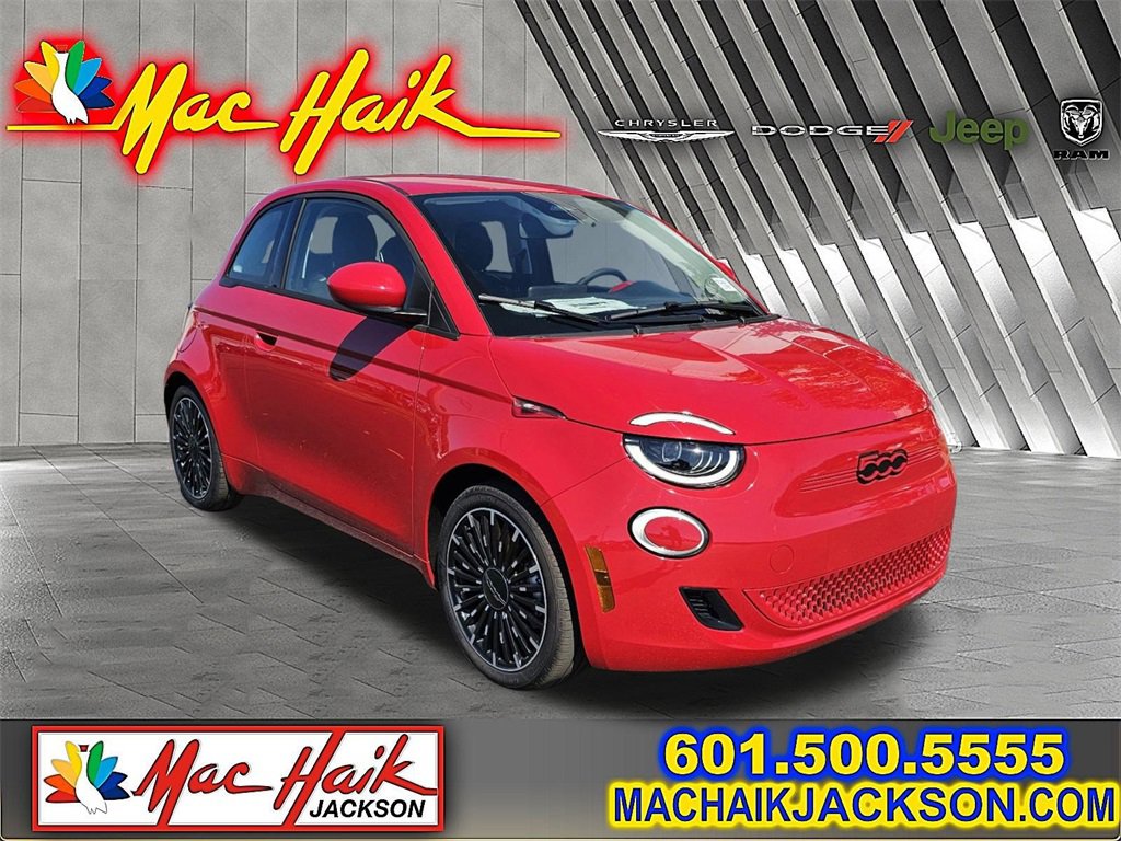 Used 2024 FIAT 500 e (RED)
