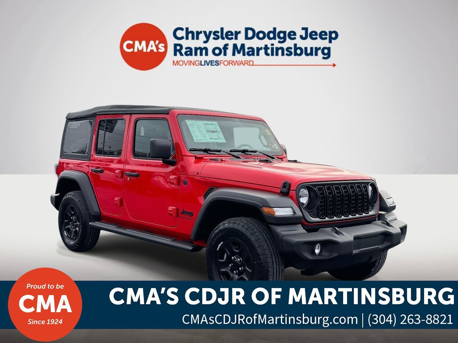 New 2026 Jeep Wrangler Unlimited Sport
