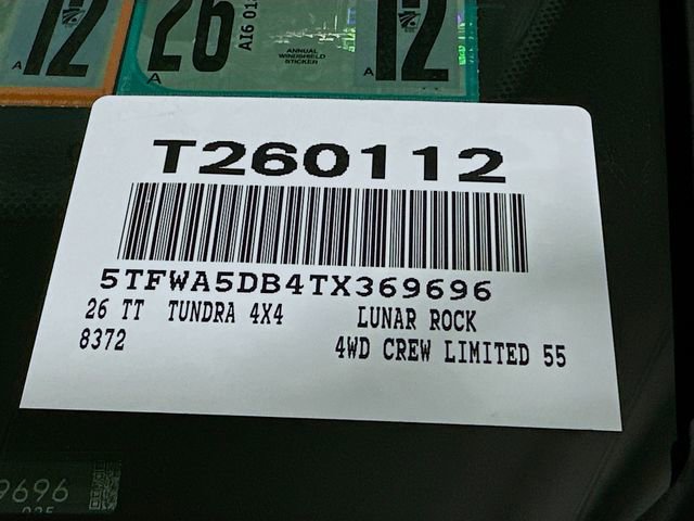 New 2026 Toyota Tundra Limited image 18