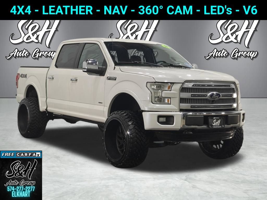 Used 2016 Ford F150 Platinum w/ Equipment Group 701A Luxury