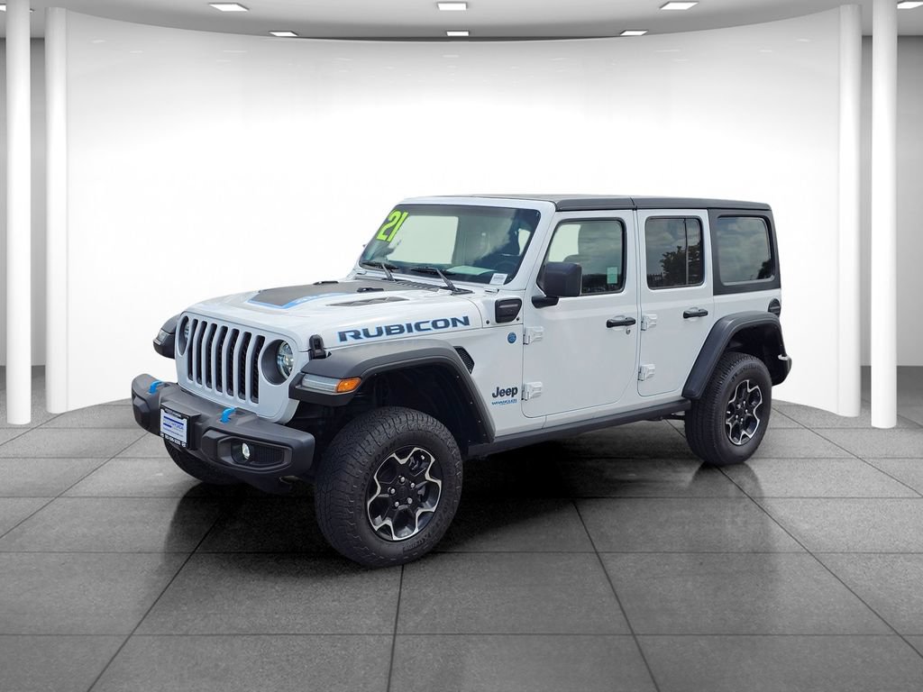 Used 2021 Jeep Wrangler Unlimited Rubicon 4xe w/ Safety Group AWD/4WD image 3