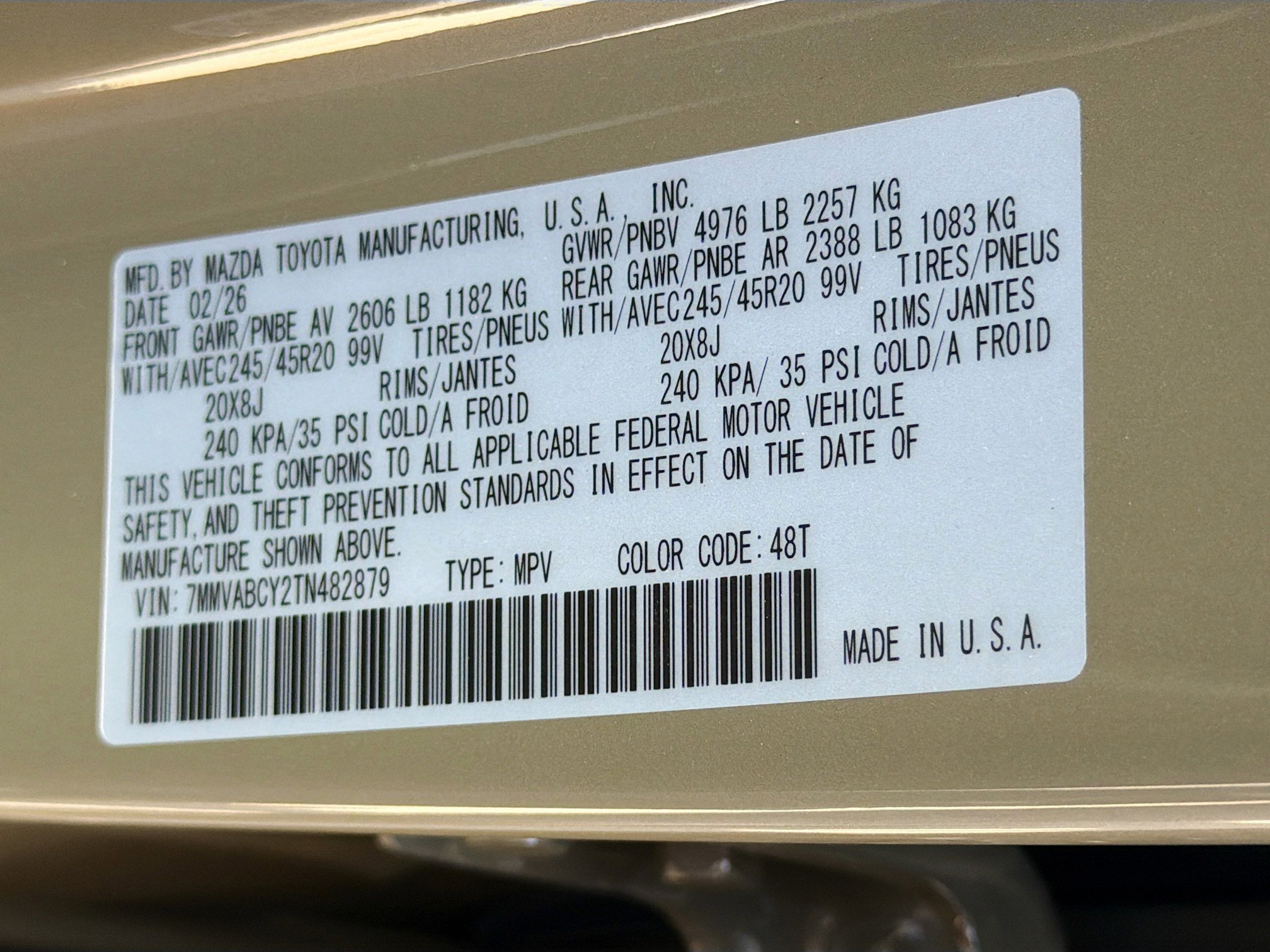 New 2026 MAZDA CX-50 AWD 2.5 S w/ Accent Package image 44