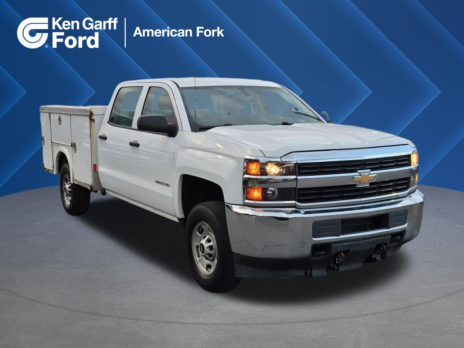 Used 2018 Chevrolet Silverado 2500 W/T w/ Snow Plow Prep Package AWD/4WD image 1