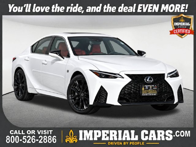 Used 2024 Lexus IS 350 F Sport w/ Memory Package