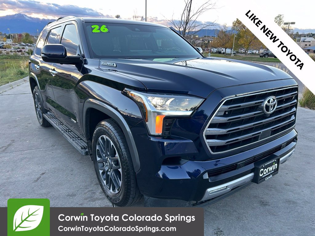 Used 2026 Toyota Sequoia Limited AWD/4WD 360° Tour