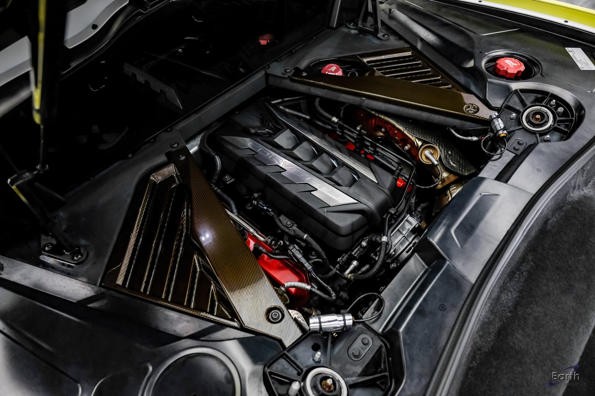 Used 2021 Chevrolet Corvette Stingray Premium Cpe w/ Z51 Performance Package RWD image 96