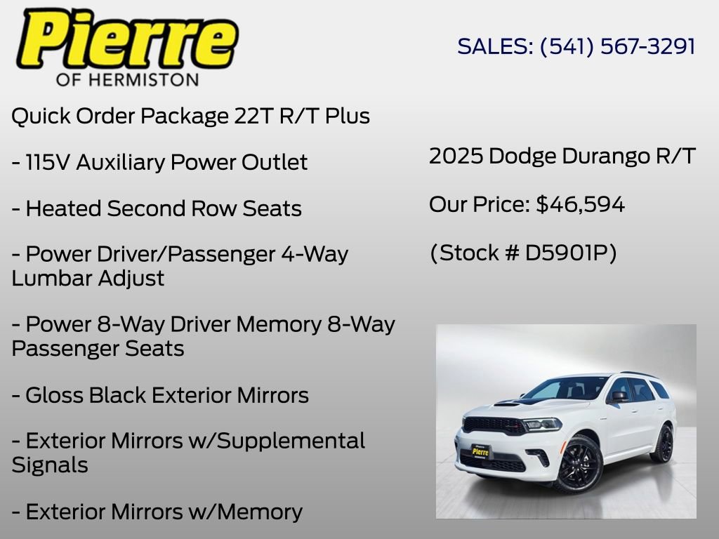 Used 2025 Dodge Durango R/T AWD/4WD image 12