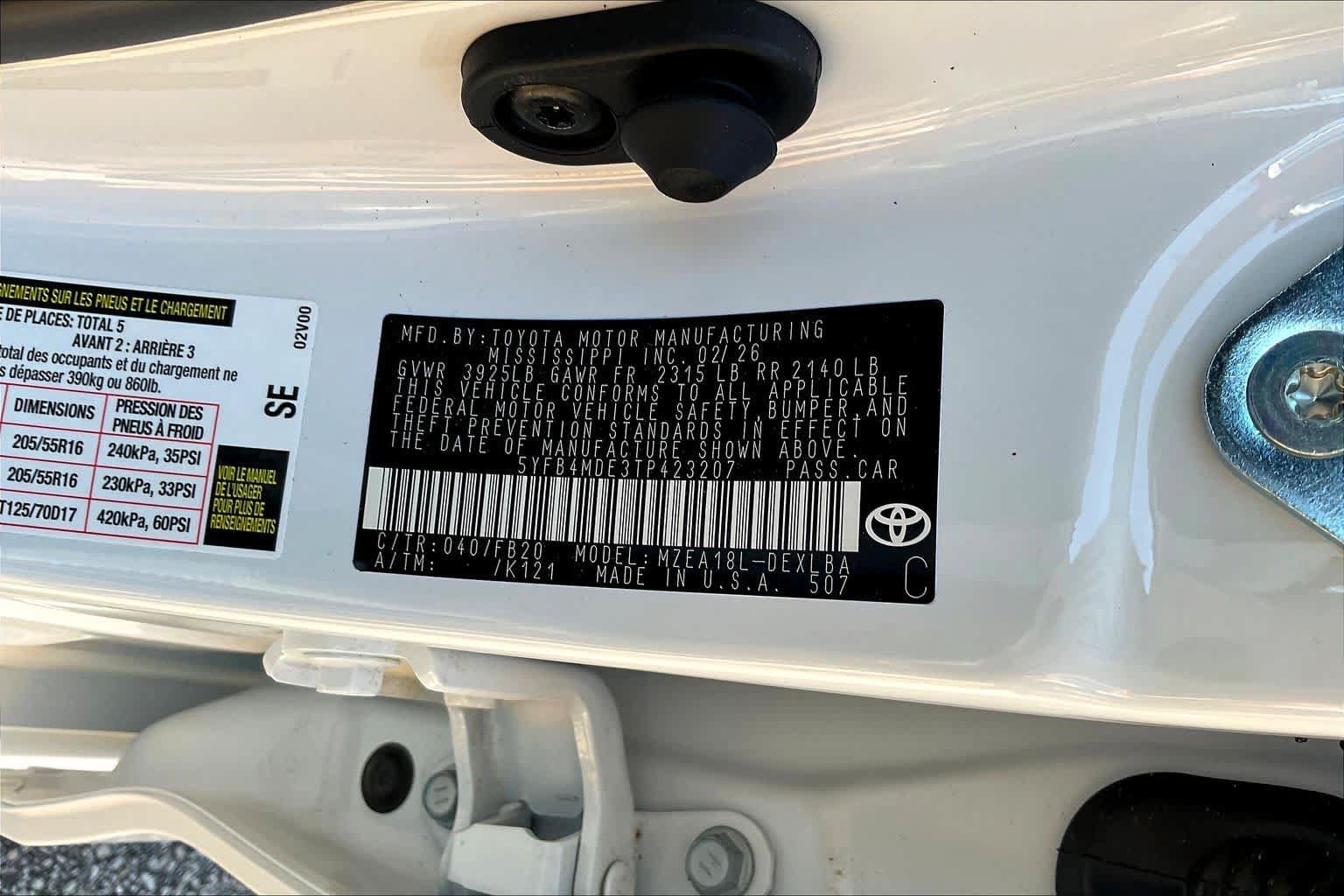 Used 2026 Toyota Corolla LE FWD image 33