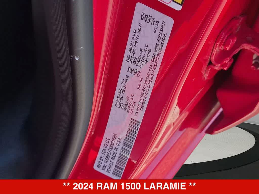 Used 2024 RAM 1500 Laramie RWD image 34