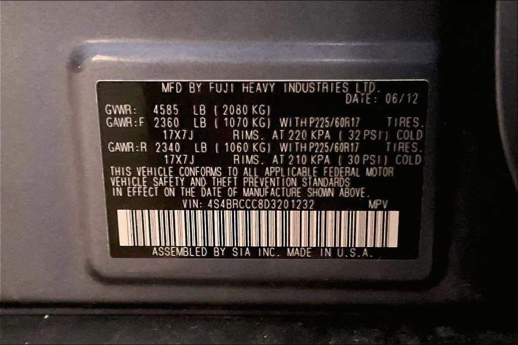 Used 2013 Subaru Outback 2.5i Premium image 36