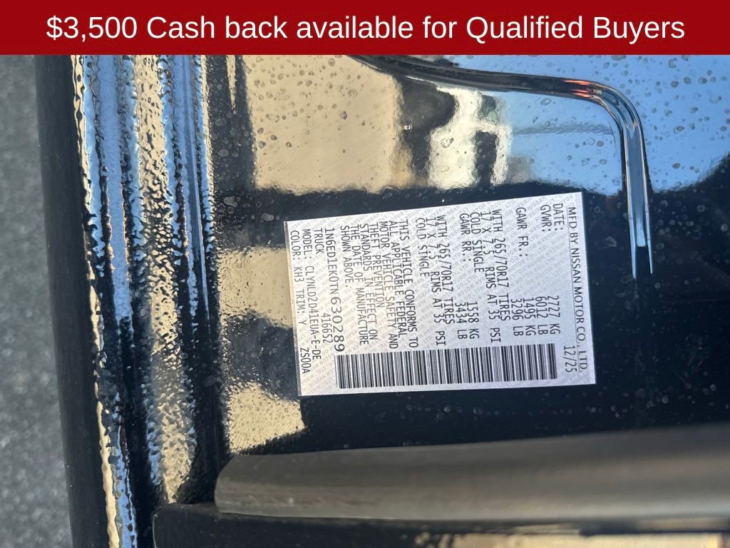 Used 2026 Nissan Frontier PRO-4X w/ Pro Premium Package image 33