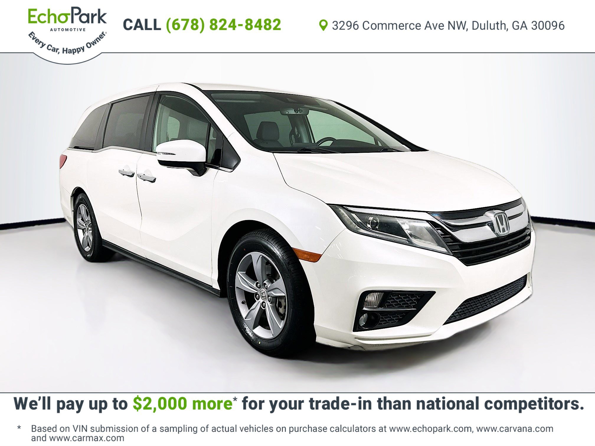 Used 2018 Honda Odyssey EX-L