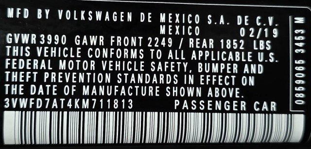 Used 2019 Volkswagen Beetle 2.0T S FWD image 37