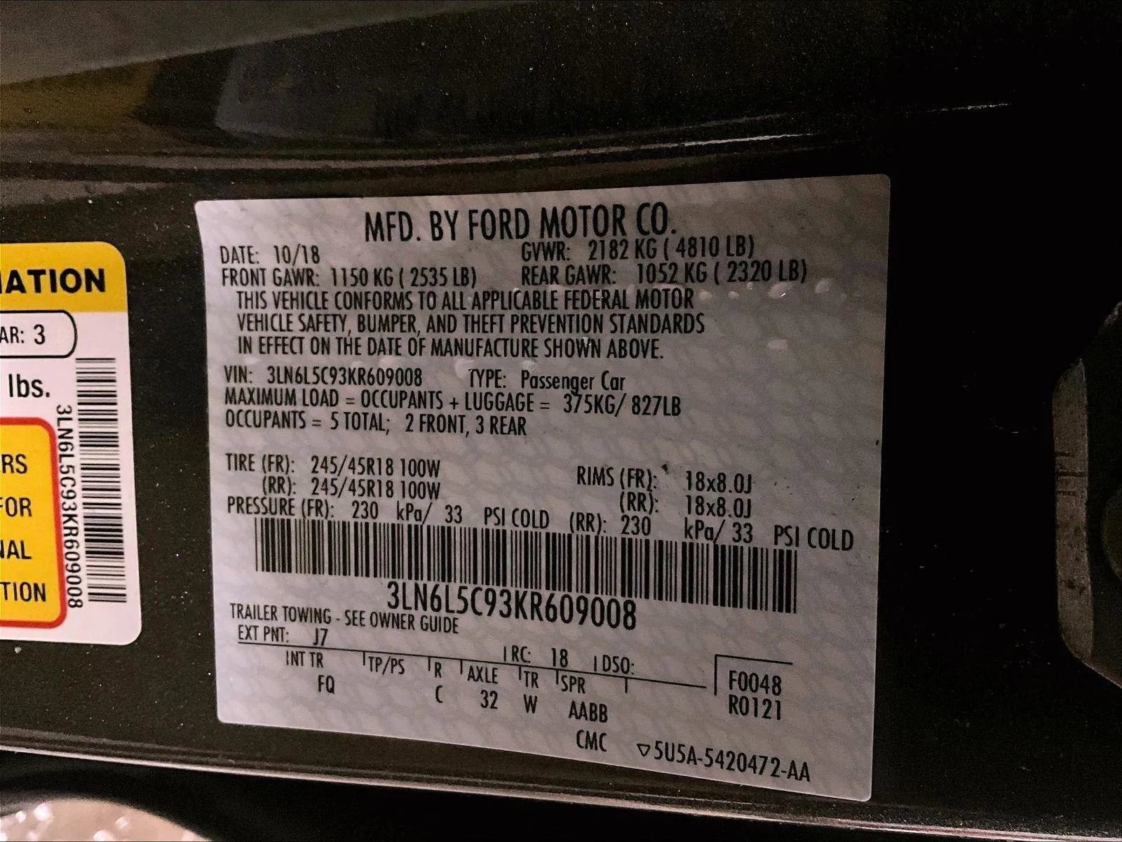 Used 2019 Lincoln MKZ Reserve image 32