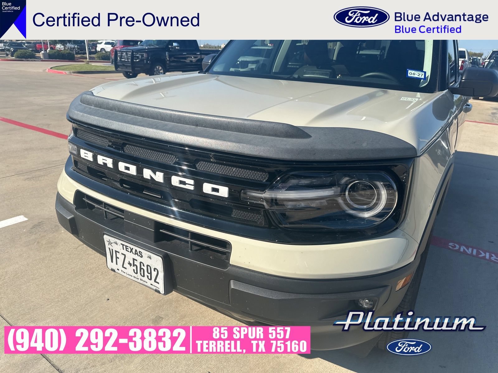 Used 2024 Ford Bronco Sport Outer Banks w/ Tech Package AWD/4WD image 3