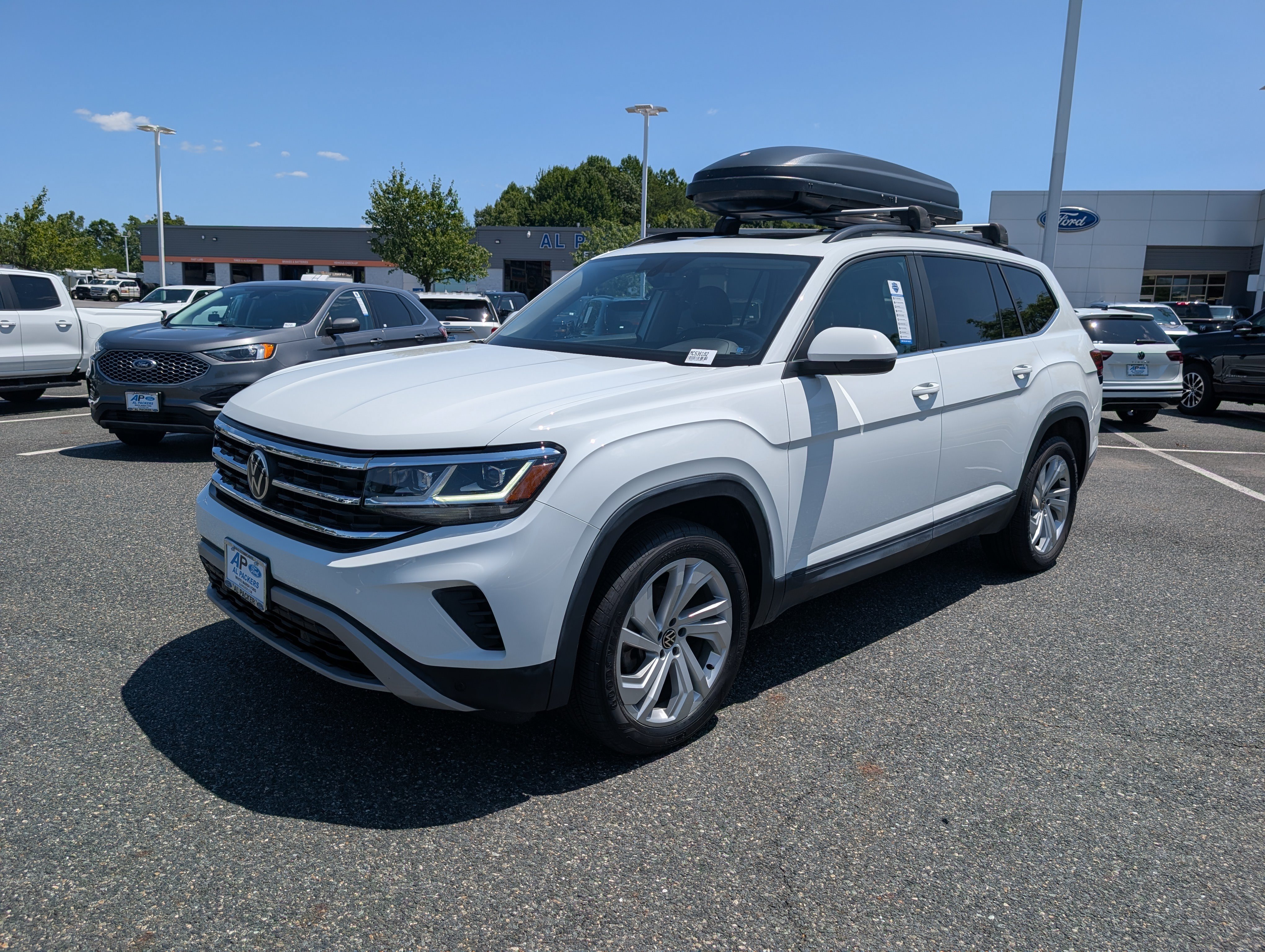 Used 2021 Volkswagen Atlas SE w/ Panoramic Sunroof Package AWD/4WD image 7