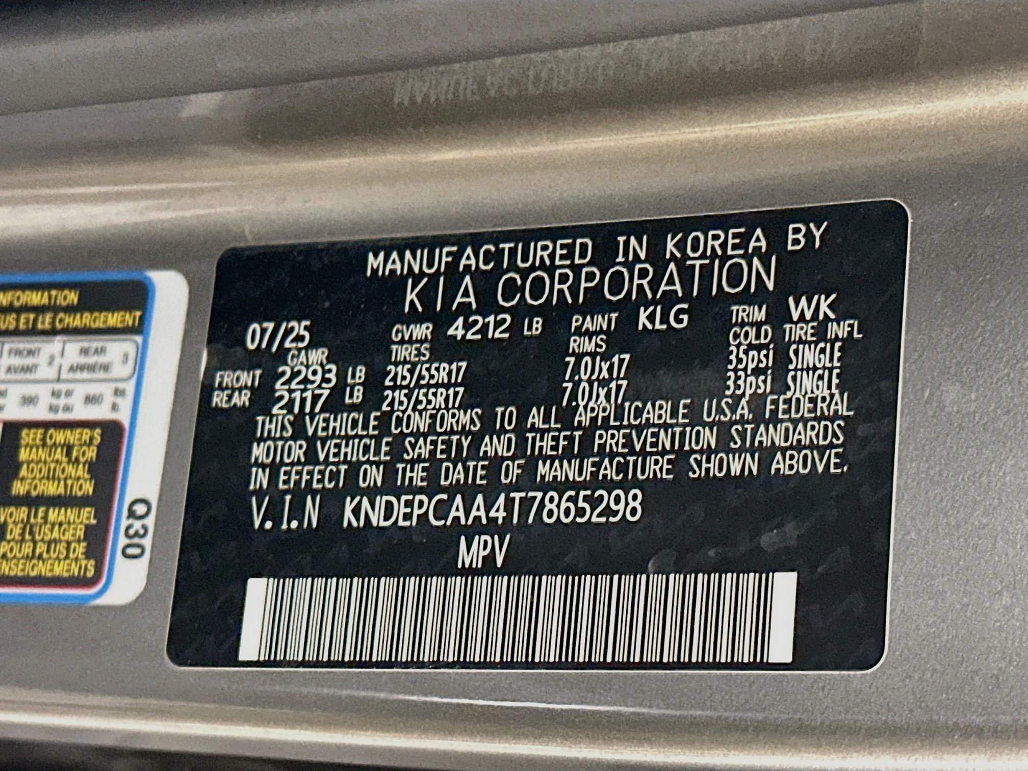 Used 2026 Kia Seltos LX AWD/4WD image 12