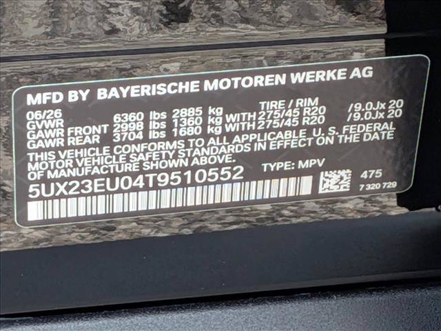 New 2026 BMW X5 xDrive40i w/ Climate Comfort Package AWD/4WD image 19